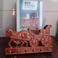 Product packaging for the Indo Glow Rath wall key holder, ensuring safe delivery.