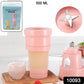 Chef's Embrace portable electric juicer ready for use on a kitchen table.