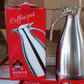 Large 2L vacuum insulated kettle jug, ideal for family gatherings.
