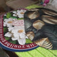 Cute flower design absorbent mat with a captivating 3D visual effect.
