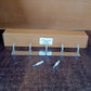 Compact stainless steel wall hook rack ideal for home and office organization