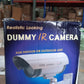Angled view of the durable, weatherproof fake CCTV camera, ready for outdoor installation.
