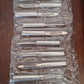 Packaging for the stainless steel peeler set, highlighting its key features and benefits.