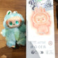 Kids cartoon plush keychain accessory