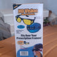Comparison of vision with and without Safora Night Driving Glasses.