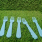 Generic image of a plastic fork, suitable for a wide range of meals.