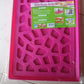 Rectangular plastic kitchen tray with hollow design for multi-purpose use