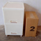 Empty 2-layer plastic wardrobe drawers ready for home organization.