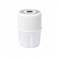 Mini garlic chopper on white background