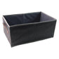 Large fabric storage bin ideal for organizing books and home essentials