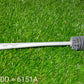 A bottle cleaning brush shown cleaning a narrow-necked bottle with ease.