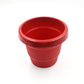 Versatile 13cm plastic pot with removable drain plug, ideal for various plants.