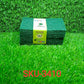 Pack of 10 aqua green scrub sponge pads for versatile household use.