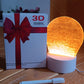 Magic Name Frame portable LED lamp with USB power cable and switch