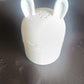 Bunny storage box showcasing charming design in kitchen setting