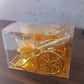 Tealight holder showcasing intricate design for festive indoor use
