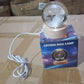 Lifestyle shot of the 3D crystal ball lamp enhancing a bedroom's ambiance.