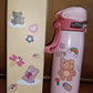 A collection of smart water bottles showcasing various color options available.