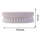 Compact and lightweight laundry or household cleaning brush, reusable and washable.