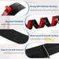 Self-adhesive silicone door seal strip ideal for sealing door gaps