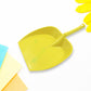 Storenzo long handle dustpan standing upright, ready for use.
