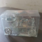 Unique cycle tealight holder illuminated for decorative home lighting