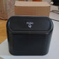 Compact mini car waste bin in neutral colours for neat car space