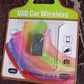The USB Car Bluetooth Adapter shown from an angle, emphasizing its portable form factor.