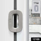 Child safety lock latch for fridge freezer door with easy press buttons