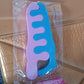 Generic view of sponge toe separators essential for feet care