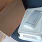 Sturdy boxed 3-tier organizer rack ready for delivery