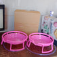 Water pot stand set displayed on kitchen surface