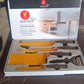 Versatile knives and tools arranged as kitchen knife set
