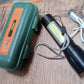 Rechargeable LED emergency light, ready for any situation.