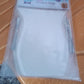 Transparent flat food storage bags used for organizing snacks and sweets
