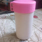 Detail of the leak-proof lid on the portable coffee mug, ensuring no spills on the go.