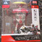 The remote control unit for the transforming robot car, showing intuitive buttons.