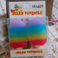 Group of fun popsicle erasers, perfect for kids' school supplies.
