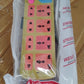 Versatile 8 socket power strip extension board with integrated surge protection