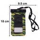 Closeup of waterproof case showing durability