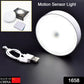 Multiple Indo Glow Motion Sensor LED Lights lighting up a staircase, enhancing safety.