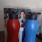 Travel-friendly stainless steel matte water bottle for outdoor use