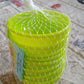 Complete set of 8 plastic bowls displayed on a clean kitchen counter.