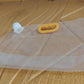 Folded airtight food storage bag compact for travel and storage