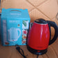 The Siplix electric kettle featuring its concealed stainless steel heating element for durability.
