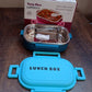 Lunchie Bunchie stainless steel lunch box set packaging and branding