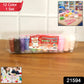 Soft colorful clay molds from the antibacterial kids clay set