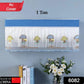 Foldable designer AC dust cover for 1 Ton indoor split unit.