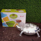 Multipurpose tortoise-shaped box for gifting and dry fruit storage.