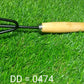 Heavy-duty steel hand cultivator, perfect for all your garden soil maintenance needs.